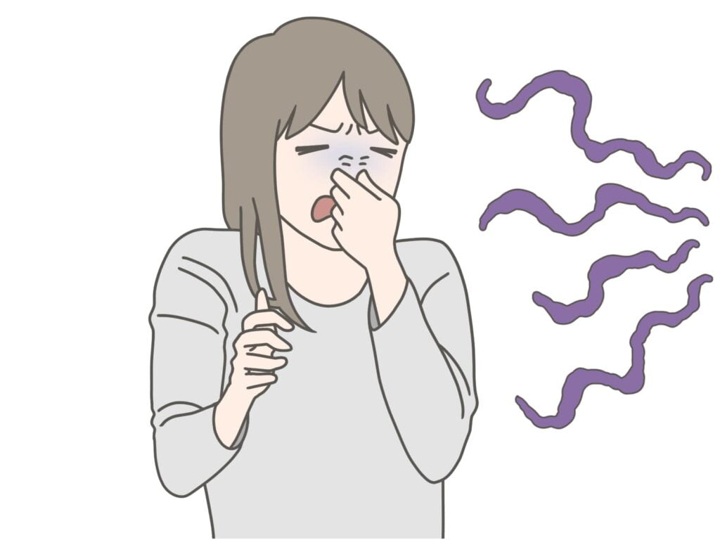 化粧品の不快な臭いの原因と対策