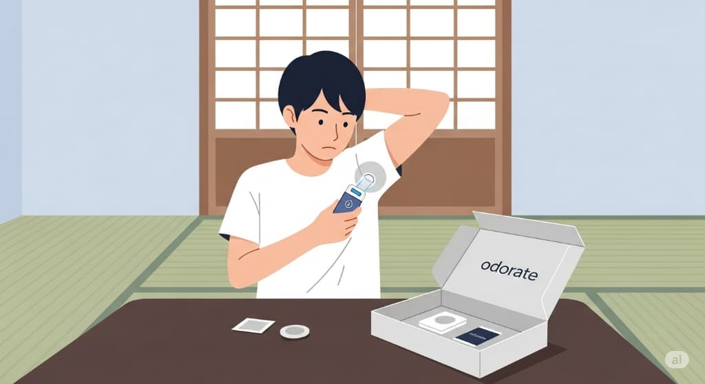 自宅でできる体臭・ワキガ評価キットodorateとは